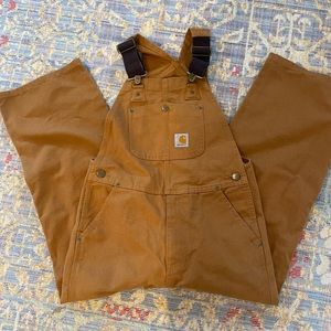 Used kids carhartt overalls. Size 10.